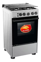 Cocina Gas James C 510 Mit 4 Hornallas Termocupla Seguridad Color Plateado