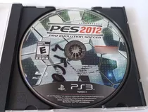 Pes 2012 Juego Playstation 3 Físico (sin Carátula)