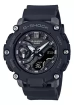 Reloj Casio Gma-s2200-1a G-shock Antigolpes Urbano Sport Color De La Malla Negro Color Del Bisel Negro Color Del Fondo Negro