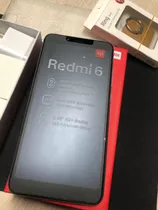 Xiaomi Redmi 6 Dual Sim Gris Oscuro 4 Gb Ram 64 Gb Rom Camara Dual Huella Dactilar Bumper Anillo