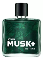 Perfume Hombre Musk+ Instinct Eau De Toilette 75ml- Avon