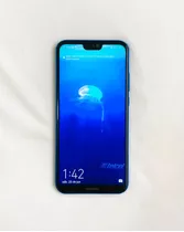 Huawei P20 Lite 32 Gb Azul Klein 4 Gb Ram Con Detalle