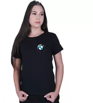 Camiseta Camisa Baby Look Feminina Bmw Carro Sport Luxo