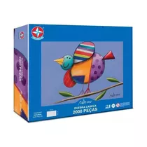 Puzzle 2000 Peças, Estrela, Gustavo Rosa Serie Passaros