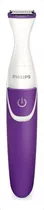 Depilador Elétrico Sem Fio Philips Bikinigenie Brt383/15 Essential Cor Branco E Roxo