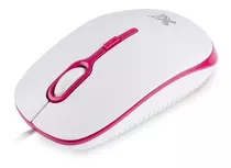 Mouse Óptico Soft Rosa 1200 Dpi Maxprint