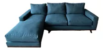 Sofa Seccional Izquierdo - Color Azul Petroleo