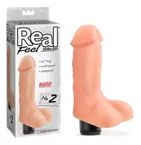 Vibrador Real Feel Plus No.2 12.7cm Insertables X 4.3cm