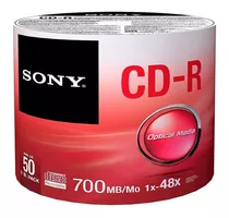 50 Cd -r Sony Virgen 48x 700mb  La Mejor Calidad /e