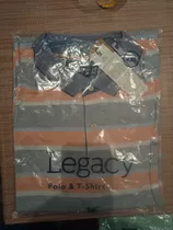 3 Remeras Legacy Polo --talle Especial 4xl -- Nuevas--