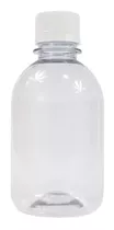 Botella Plástico Pet 250 Ml Cc, 1/4 Litro. Transparente X10