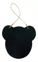 Mini Pizarra Mickey - Minnie Para Colgar -fiestas Eventos