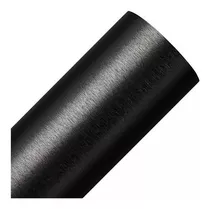 Papel Adesivo Vinil Aço Escovado Black 0,69cmx5,00mt