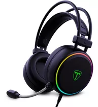 Auriculares Gamer T-dagger T-rgh304 Sona Sonido 7.1 Con Luz Rgb Negro