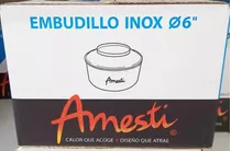 Embudillo Inox Estufa Leña Amesti Envio Gratis