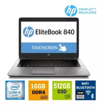 Laptop Hp Tactil Core I5 6ta Gen 16gb Ssd 512gb Wifi Win10