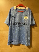 Camiseta Puma Manchester City 2021 Niños