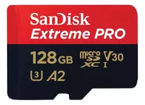Memoria Sandisk Micro Sd 128gb Extreme Pro C10 170mb/90s Wr
