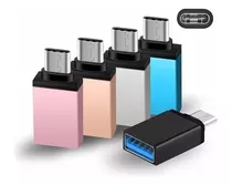 Adaptador Otg Usb Tipo C Macho A Usb 3.0 Hembra