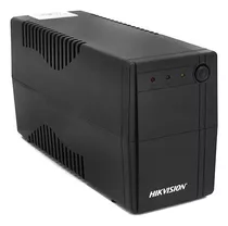 Ups Interactiva 600va Led Ds-ups600-x Hikvision Color Negro