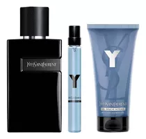 Y Le Parfum Ysl Set 100ml + 10ml + Gel Ducha  / Original