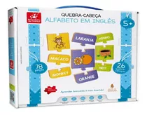 Quebra-cabeça Alfabeto Em Inglês