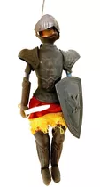 Boneco Soldado Medieval Antigo
