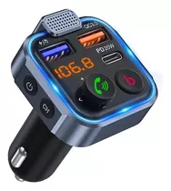 Receptor Bluetooth Autos Transmisor Fm Mp3 Carga Rápida 3.0