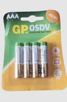 Pilas Gp Alkalina A A A Blíster De 4 Unidades $ 2.50