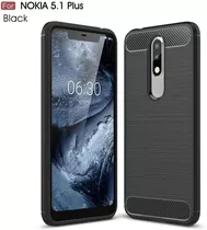 Funda Slim Para Nokia 5.1 Plus (negro)