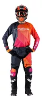 Kit Roupa Calca Camisa Motocross Gradiente Offroad Mattos