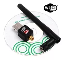 Adaptador Wireless Usb Wifi 600mbps Sem Fio Lan B/g/n Antena