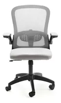 Silla De Escritorio Y Oficina Ergonomica Pc Giratoria Femmto Color Gris