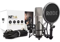 Rode Nt1a Microfono Condenser Incluye Araña Pop Filter +