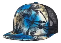 Cnuser Trucker Hat Palm Tree Sombreros Snapback Hombres Y