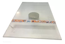 Chapa Acrilica Transparente  1000x500mm Esp.de 10mm