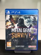 Metal Gear Survive Ps4 Midia Física