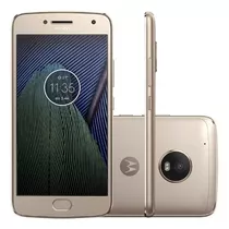 Moto G5 Dual Sim 32gb Dourado 2 Gb Ram Xt1671. S/ Bateria 