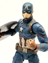 Marvel Select Captain América Capitão Guerra Civil Completo