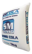 Gesso Cola De 5kg Saco Padrão Para Revestimentos