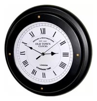 Reloj De Pared Antiguo Vintage Moderno 40 Cm