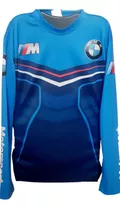 Playera  Bmw Chooper Motociclismo Motorrad Hombre Azul Bmw