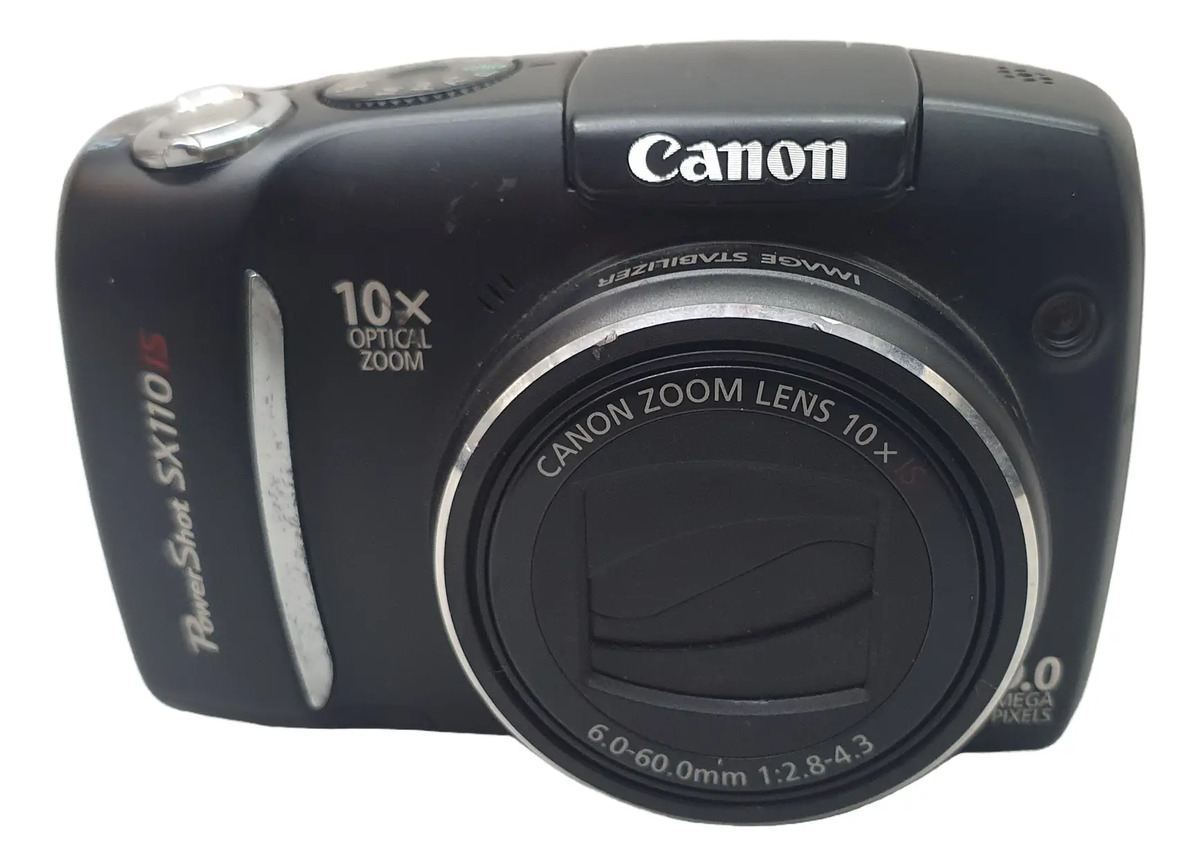 Camera Digital Canon Sx210 Is | Mercado Livre