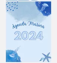 Agenda Y Planificador Estudiantil Virtual E Imprimible 2024 