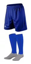 Kit X 16: Shorts + Medias Stripes Gol De Oro Pro Elite