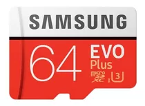 Tarjeta De Memoria Samsung Mb-mc64g/cn  Evo Plus 64gb