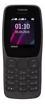 Nokia 110 (2019) Dual Sim 32 Mb  Negro 32 Mb Ram