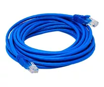 Cabo De Rede Com Conector Cat6 5 Metros