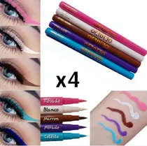 Delineador Ojos Marcador Colores Liners Maquillaje Facial 