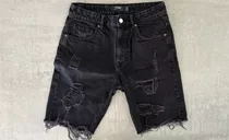 Bermuda Jean Pull And Bear Talle 30 Usa Hombre 